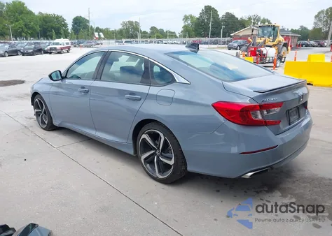2022 Honda Accord Sport 2.0T из США, поврежденный, VIN 1HGCV2F35NA002910
